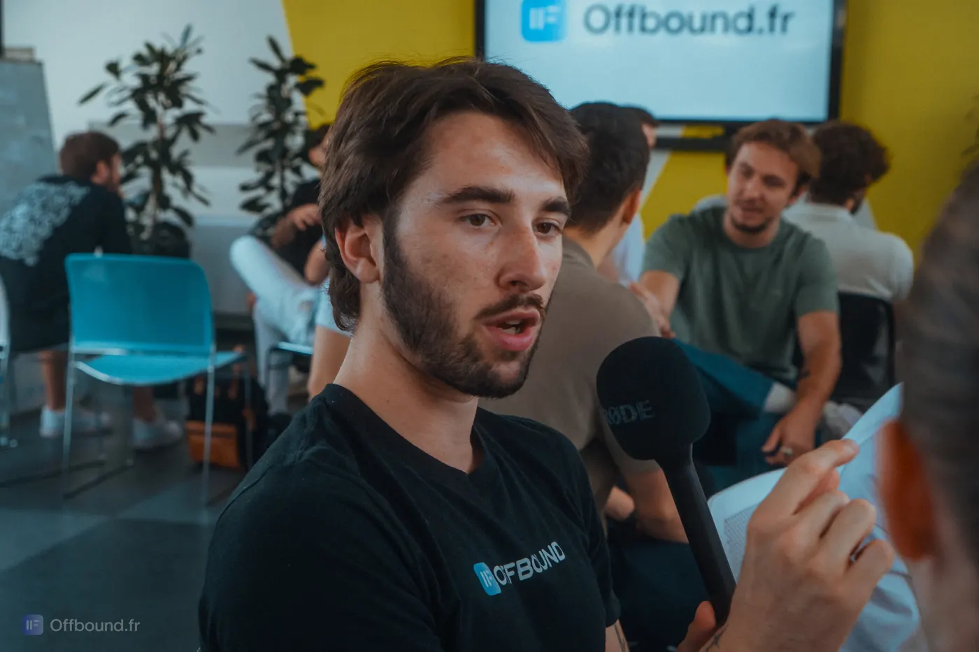 Valentin Thomy en conversation au Mastermind